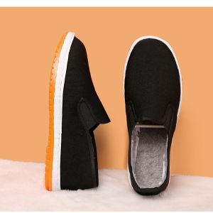 Free Shipping Xishan Cloth Shoes With Reinforced Soles MenS Spring And Summer Anti-Slip Odor-Resistant And Breathable Work Shoes
