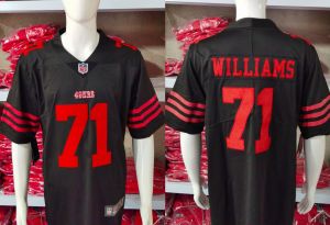 2026 American NFL football jersey short-sleeved San Francisco 49ers second-generation embroidery in stock