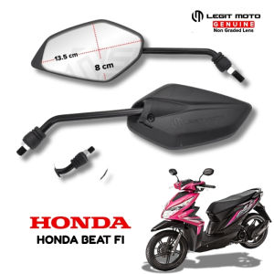 HONDA BEAT FI LEGITMOTO SIDE MIRRORO  CLEAR LENS ADJUSTABLE LONG STEM (WALANG GRADO)3246