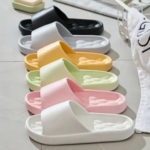 WomenS And MenS Summer Outdoor EVA Sandals Indoor Home Shoes Non-Slip Bathroom CoupleS Flat Sandals