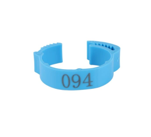 50/100Pcs Chicken Leg Ring Adjustable Identification Leg Bands Poultry Numbered Tag Foot Ring for Gamefowl Rooster Ducks Chicks