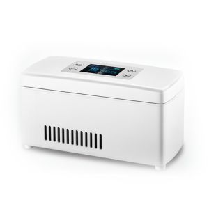 Portable Insulin Medicine Refrigerator Mini Portable Rechargeable Cooler for Home and Car Use USB-Powered