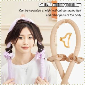 aksesori rambut rambut kerinting semulajadi alat keriting tiada kerosakan pada rambut selamat dan selesa