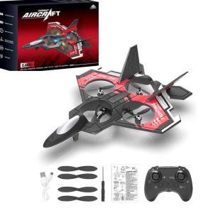 เครื่องบินบังคับ S98 โดรนบังคับ เครื่องบินบังคับวิทยุ ควบคุมระยะไกล วัสดุ EPP มี2สี แดง เขียว ให้เลือก