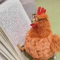 23CM Kawaii Chicken Stuffed Plush Toy Cute Animal Pillow Soft Simulation Kids Christmas Gift. 