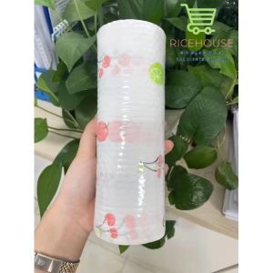 Fu billion Washable Lazy Rag Reusable For Cleaning 50pcs Sheet Random Design