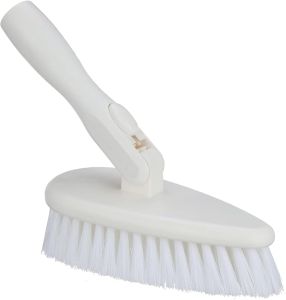 Qaestfy Bathtub Brush Refill Replacement Shower Tub and Tile Cleaning Lock in Place Scrub Brushes Head for Bathroom Wall Floor Scrubbing Compatiable with QAE008 & QAE002 Model QAE010