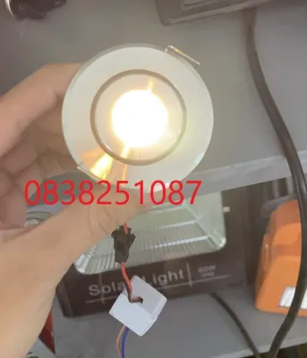 Đèn led âm trần mắt ếch 1w 45mm