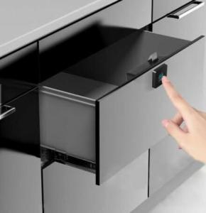 Khóa Vân Tay Thông Minh Tủ Chống Trộm Không Chìa Cho Ngăn Kéo Hộp Nhà & Văn Phòng