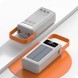 sạc dự phòng 50000MAh 100000mahn hàng năng lượng mặt trời ngoài trời chính hãng Pin ngoài không thấm nước Nguồn điện LED