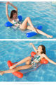 Floating Water Hammock Float Lounger Floating Toys Inflatable Floating Bed Swimming Pool  Floating Leisure Bed. 