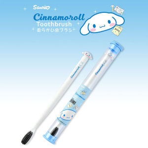 Sanrio Toothbrush Kawaii Cartoon Cinnamoroll Kuromi Student Adult Household Tooth Brush Sets Soft Toothbrushes Dental Oral Care