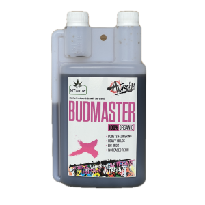 BUDMASTER  ช่วยเพิ่มปริมาณดอก เพิ่มขนาดดอก เพิ่ม RESIN เพิ่มผลผลิตดอกได้สูงสุด 20%