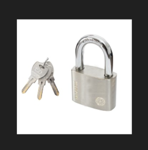 Gembok Leher Pendek 30mm 40mm 50mm 60mm Anti Rust Anti Karat Anti Maling Super Kuat