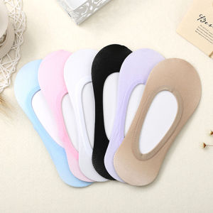 ถุงเท้าเรือแบบมองไม่เห็น ก้นบาง คุณภาพสูง ถุงเท้าซ่อน พอดี ไม่ง่ายเลย จุดสนใจ สุขภาพดี ฤดูใบไม้ผลิและฤดูร้อน