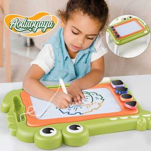 Aoduoyaya Magnetic Color Drawing Board Writing Board Toy Graffiti Board Table Educational Toy Papan Lukisan涂鸦板