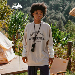 INFLATION brand 2022 spring new men Japanese T-shirt sunshine boy 265g heavyweight 26 double yarn letter printing short sleeves