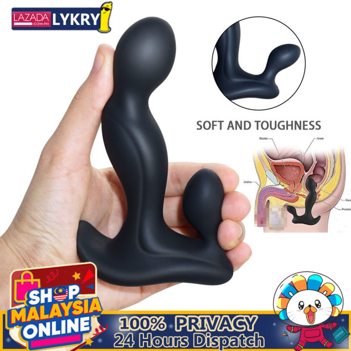 LYKRY 7-Speed Waterproof Vibrator Prostate Massager for men G-spot  Masturbator Vagina Docking Butt Plug Male sex toys for man and women |  Lazada