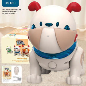 CEVENNESFE Intelligent Robot Dog Stunt Dog Touch Sensing Interactive Robot Singing and Dancing Multifunctional Remote Control Toy