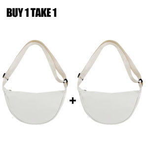 Korean New Trend Dumpling Shoulder Bag Fashion Sling Bags Waterproof Nylon Belt Bag