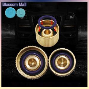 [Blossom] Car Air Conditioner Refrigerant Dust Cover Valve Core Caps High Low Side Port Cap Auto High Low Pressure Caps Accessories
