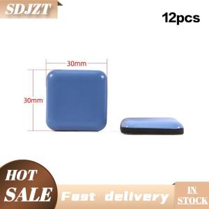 SDJZT 12-mảnh Bộ của chân trượt trượt miếng đệm đồ nội thất nhà Thanh trượt đồ nội thất Slide PTFE sàn vuông di chuyển miếng đệm bàn ghế chân