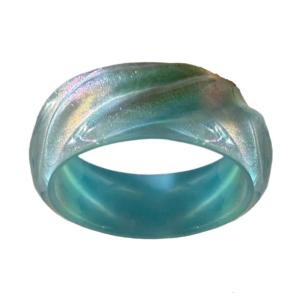 Sparkling Wide Resin Bangle Bracelets Geometric Bangle Statement Suitable for Women Matching Fashion Outfits
