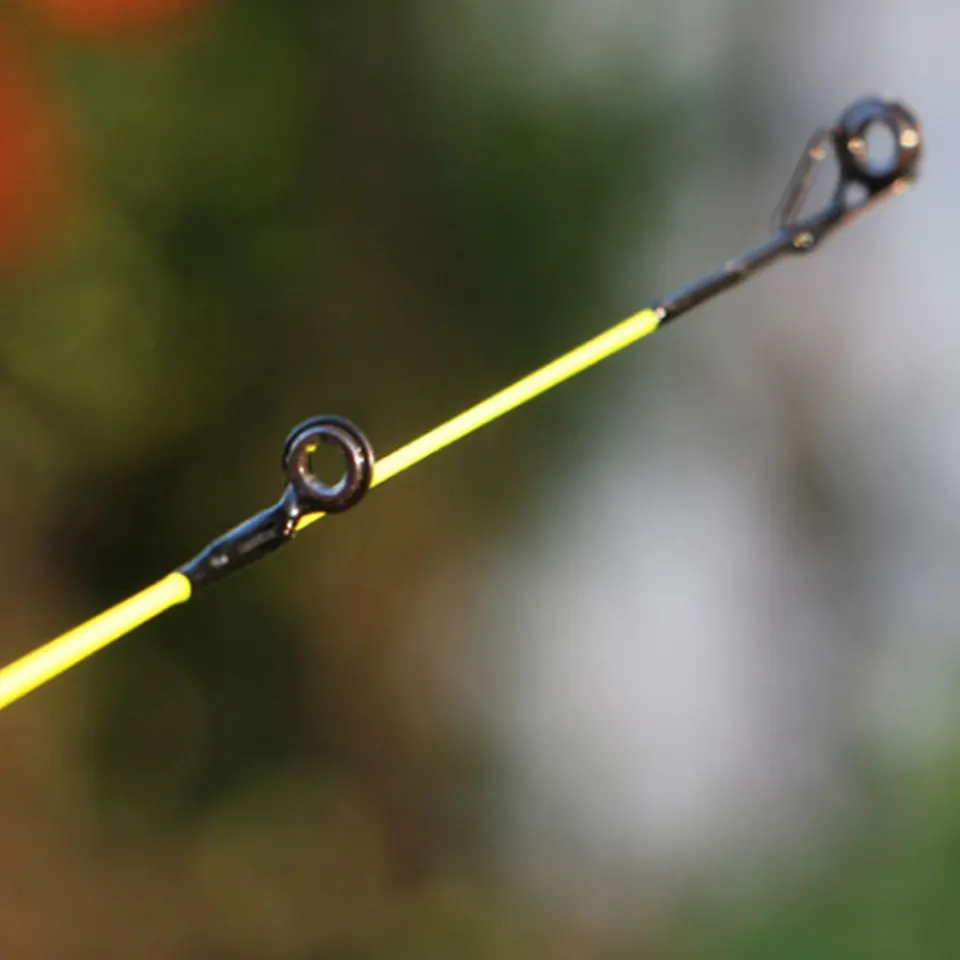 TOKUSHIMA Lemon Yellow Lure Fishing Rod 1.6-2.4M Ultralight Fishing Rod  Super Strong Jigging rod Carbon Spinning Fishing Pole Casting Pole