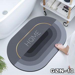 Bayar Di Rumah keset-kaki-nyerap-air-diatomite-anti-slip-40x60cm-Tebal38mm