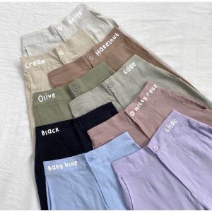 Highwaist Kulot Linen / Kulot Linen Highwaist 772 / Kulot Linen SEOUL