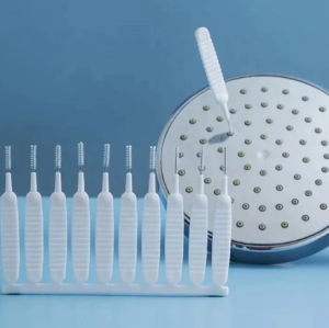 10 pcs Sikat Mini pembersih lubang keci / Sikat pembersih lubang speaker shower charger semprotan