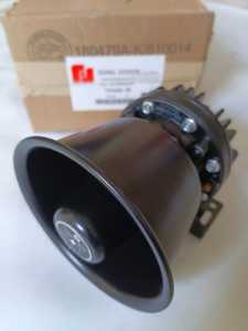 toa sirip bulat gerigi NS400W Bulat Hitam utk modul sirine