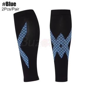 Buzesty 2 Gói Hỗ trợ nén bắp chân Tay Áo Cho Nam Giới Và Phụ Nữ Chân Nén Tay Áo Không Chân Vớ Cho Hỗ Trợ Chạy Nẹp ống chân Relief Tập Thể Dục Giãn Tĩnh Mạch Đau