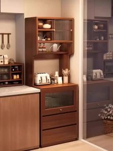CraftedLiving SG-Sideboard Living Room Wall-Mounted Integrated Home Storage Narrow Side 2026 New Model Kitchen Tea Cabin