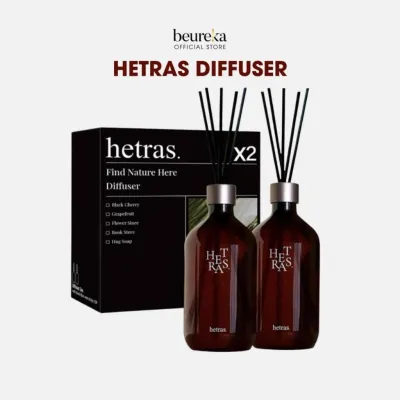 Hetras Premium Fragrance Diffuser 500ml x 2pcs [5 Variations] - Beureka