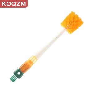 [COD] KOQZM KITCHEN 5 In1 Cartoon Bottle Brush Set Long Handle Home Multifunctional Cup Brush Cleaning Brush Head Kitchen Cleaning Accessories