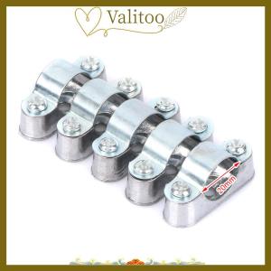 [Valitoo] 5Pcs Pipe Clamp With Screw From The Wall Yards Away From The Wall Of The Card Saddle Card Line Pipe Clip 16mm 20mm 25mm 32mm
