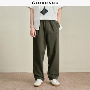Giordano Men Men Pleated Casual Pants Free Shipping 18116706