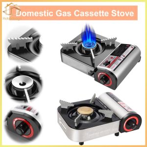 Portable Butane Stove for Camping Emergency Outdoor Cooking Compact Lightweight Gear for Hiking Trips