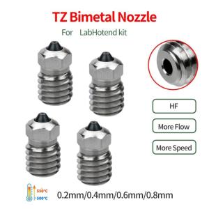 3D Printer Nozzles Hardened Steel Nozzle For X1/P1 3D Printing Enthusiasts Suitable For High Wear Filaments