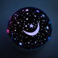 Starry Sky Projector LED Rotating Starry Sky Projector Lamp Full of Stars usb Plug-in Atmosphere Lamp Bedroom Children's Colorful Night Light Girly Heart Birthday Gift. 