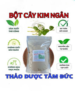 100g bột kim ngân nguyên chất