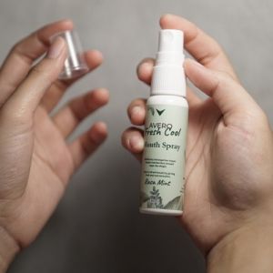 AVERO Fresh Cool Mouth Spray - BPOM Parfum Mulut Pengharum Mulut & Penyegar Mulut