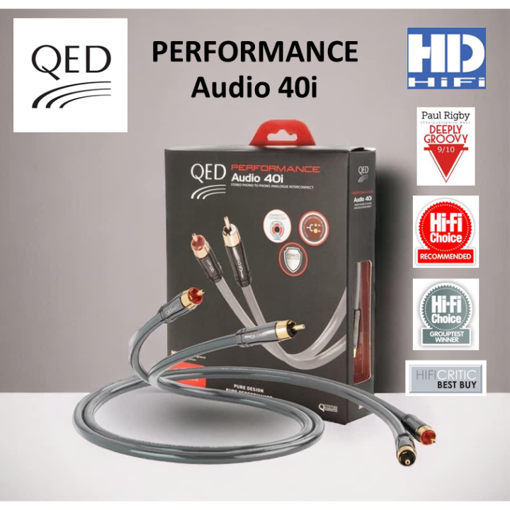 ケーブル・シールド QED Performance Audio 40i/0.6m ケーブル