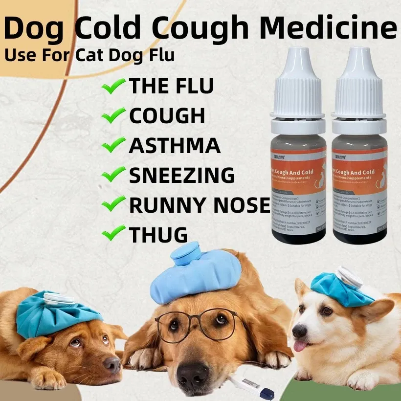 Dog Cold Medicine For Runny Nose SENLOVE 8ML Pet Medicine For