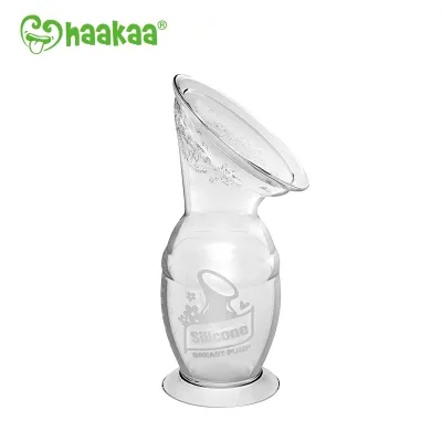 Haakaa 2nd Gen Silicone Breast Pump with Suction Base (2 Sizes)