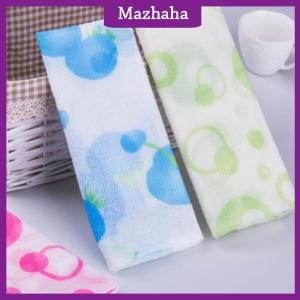 Mazhaha Nylon rửa vải khăn làm đẹp da cơ thể tẩy tế bào chết tắm rửa phòng tắm
