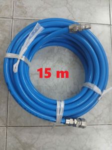 Com bo 10 - 15 - 20 Mét Dây hơi máy nén khí Phi 12 (8*12mm) chất lượng cao Kèm 2 khớp nối nhanh Dùng dẫn truyền bơm hơi khí nén lốp ôtô Xe máy