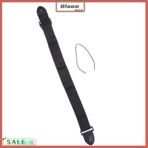 Follow Get New[Bloom Z] 68cm-124cm Universal Guitar Strap Adjustable Nylon Guitar Belt with PU Leather