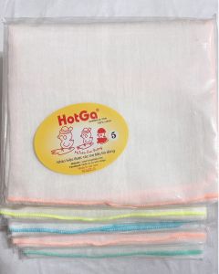 [HCM]Khăn Tắm Xô Khăn Tắm Vải Màn Cho Bé Sơ Sinh Khăn Tắm 5 Lớp/4 lớp Cho BéKhăn Gạc Hotga
